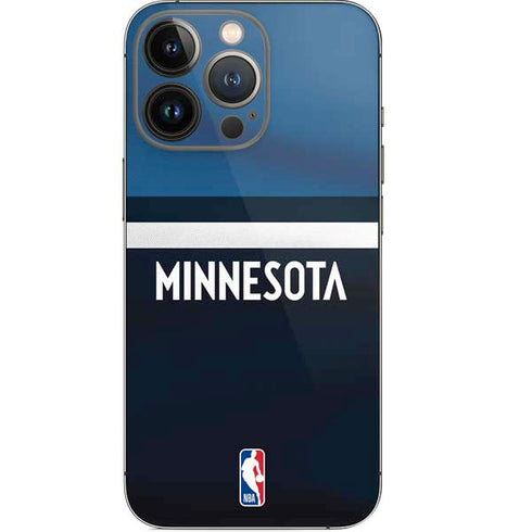 NBA Minnesota Timberwolves Jersey iPhone 14 Pro Skin